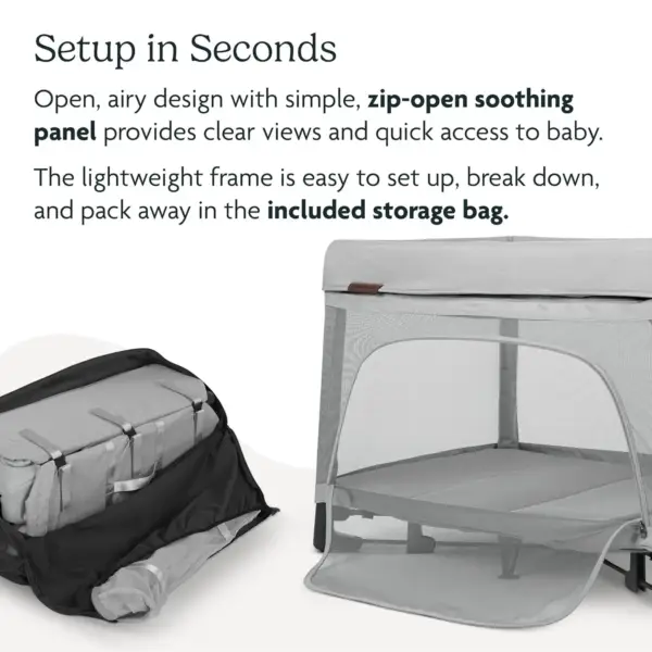 UPPAbaby Remi Playard 3 in 1 Portable Sleep Solution Benefits