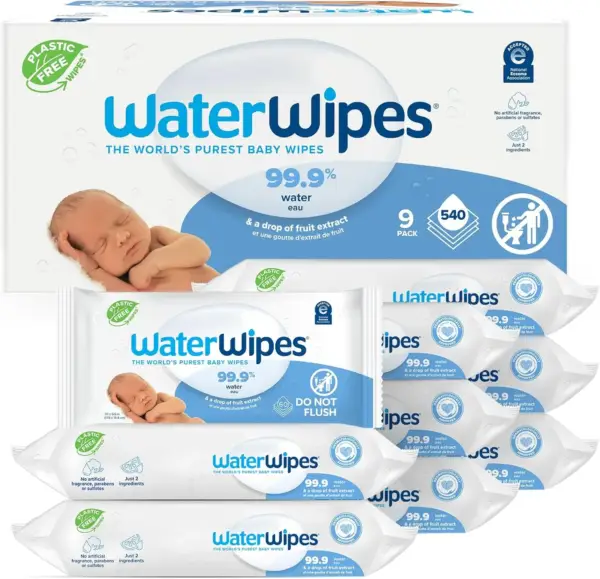 WaterWipes Plastic Free Original Baby Wipes