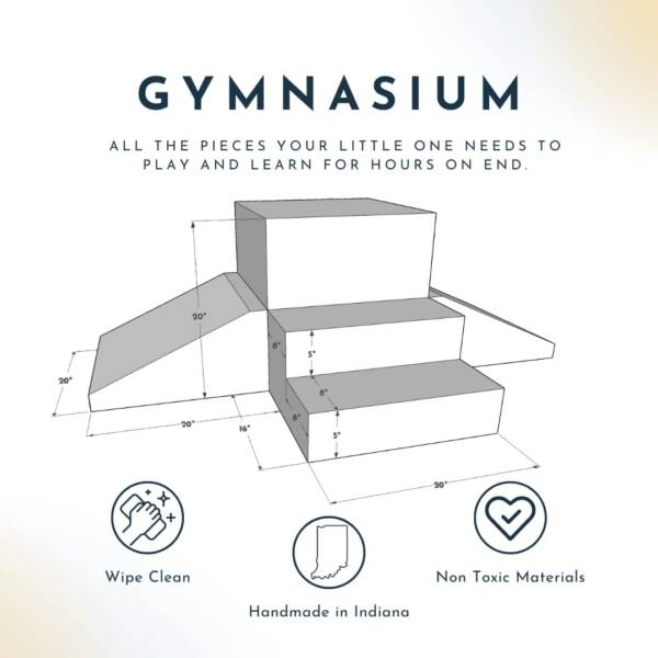 Foamnasium Indoor Foam Playset (4 Pieces)