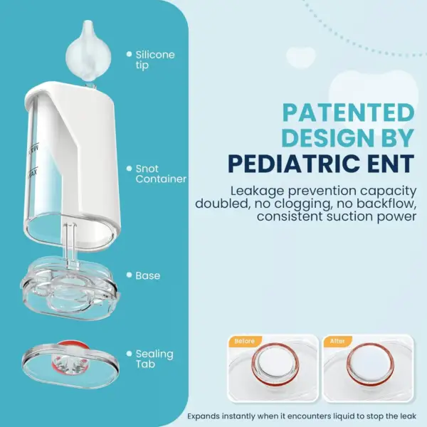 Runstar Nasal Aspirator for Baby Electric Nose Sucker