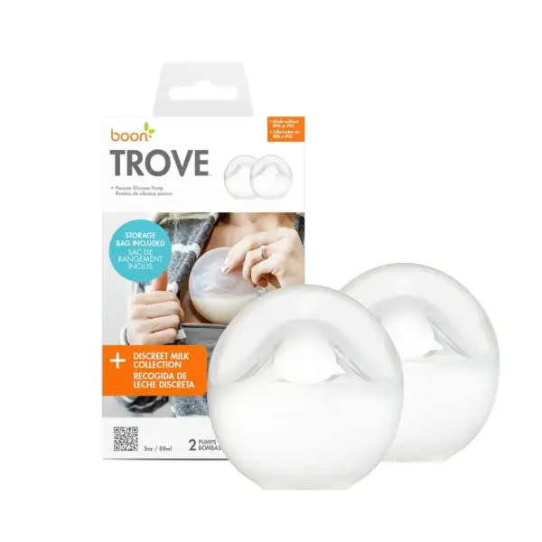 Boon TROVE Silicone Manual Breast Milk Sucker