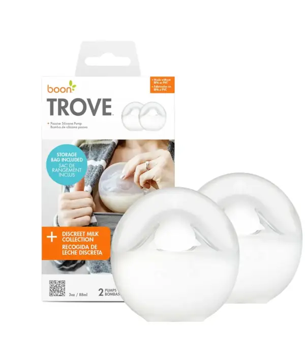 Boon TROVE Silicone Manual Breast Milk Sucker