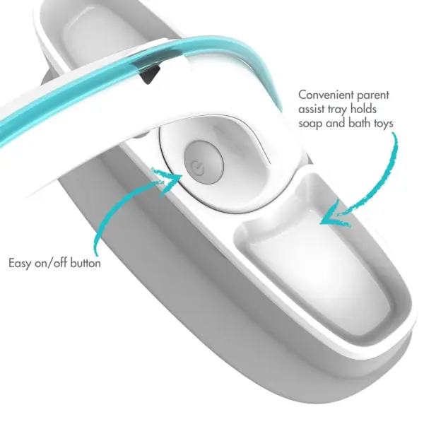 The First Years Rain Shower Baby Bathtub Detail