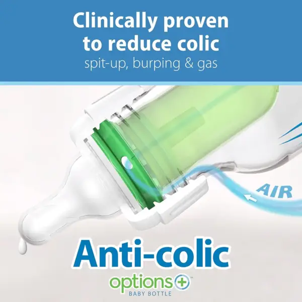 Baby Feeding Bottle - Anti-Colic Options+