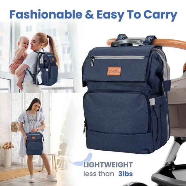 Best Waterproof Travel Diaper Bag Backpack - Easy to carry