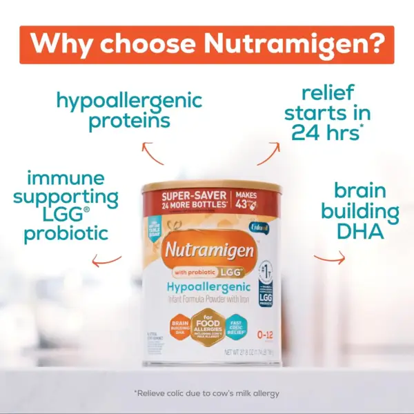 Enfamil Nutramigen Hypoallergenic Baby Formula - 4 Count - Why Choose