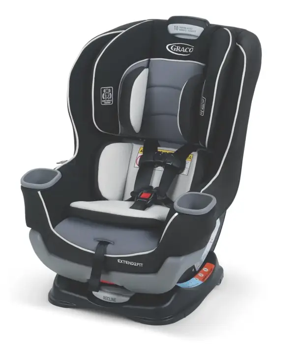 Graco Extend2Fit Convertible Baby Car Seat