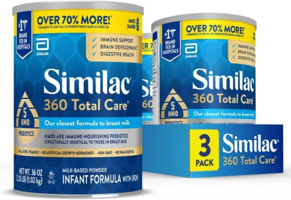 Similac 360 Total Care Infant Formula - Pack of 3